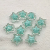 ARRIVAL! 19x20mm 250pcs Clear Star Beads Jewelry Findings DIY Accessories