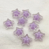 ARRIVAL! 19x20mm 250pcs Clear Star Beads Jewelry Findings DIY Accessories