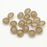 Bronzing Effect Flywheel Beads for Jewelry Making