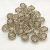 Bronzing Effect Flywheel Beads for Jewelry Making