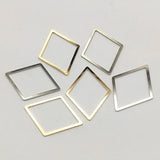40x30mm 50pcs Brass Pendants Rhombus Charm DIY Jewelry Findings