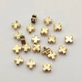 Plating Cross Spacer Beads for Jewelry Making