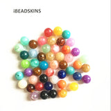 6mm-20mm Acrylic Marble Beads for Jewelry Making