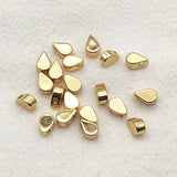 100pcs Plating Drop Spacer Beads for DIY Jewelry, Findings & Components