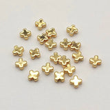 Plating Cross Spacer Beads 100pcs For Necklace/Bracelet DIY