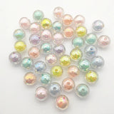 Aurora Effect Clear Round Beads 8/10/12/14/16mm