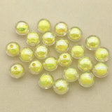 Aurora Effect Clear Round Beads 8/10/12/14/16mm