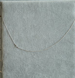 925 Silver CZ Cross Necklace for Women, Dainty Sideway Thin Chain
