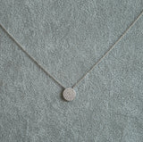 925 Silver Heart Arrow CZ Pendant Necklace