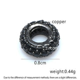 Zircon Spacer Beads for Bracelet Diy