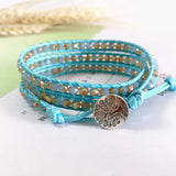 Colorful Crystal Bead Bracelet Charm Women's Bracelet