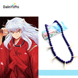 Inuyasha Necklace Word Spirit Rosary Beaded Necklace Bangle Pendant