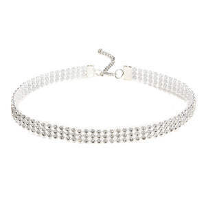Wedding Rhinestone Choker Necklace