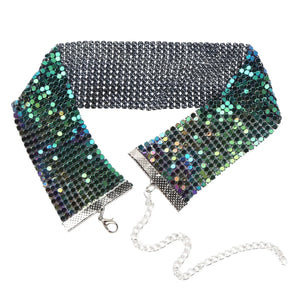 Crystal Rhinestone Choker Necklace Wedding Party Jewelry