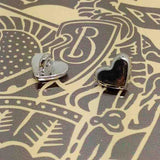 60pcs Mini Heart Shank Sewing Buttons for Costumes and Clothes