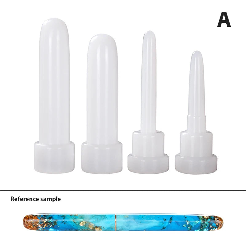 Fountain Pen Silicone Mold Epoxy Resin Casting DIY