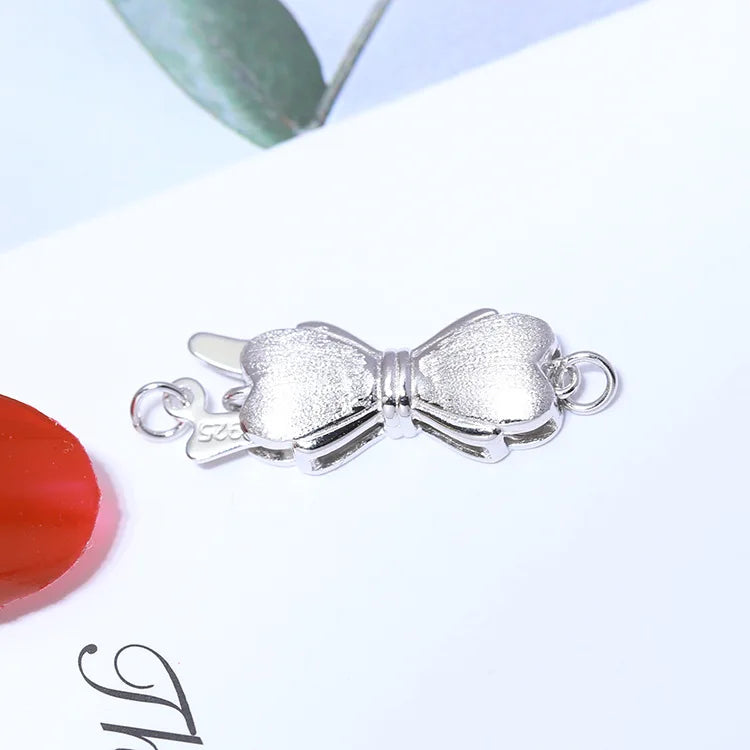 925 Silver Necklace Bracelet Clasps Hooks 3pcs