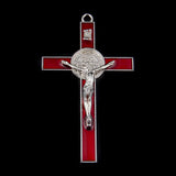 Exorcism Cross Pendant for Necklaces Zinc Alloy Material