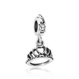 European 925 Silver Dress Teacher Pendant Dangle Beads Charms Bracelet Jewelry