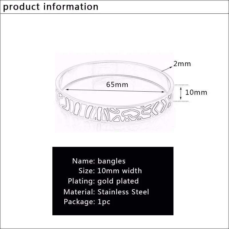 Vintage Style Enamel Bangles for Women