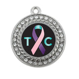 Fashion Thyroid Cancer Support Charm