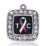 Fashion Thyroid Cancer Support Charm