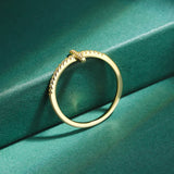18K Diamond Cross Couple Ring S925 Silver Engagement Bridal Gift