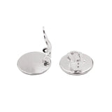 Anime Circle Clip Earrings Ladies Polka Dot Clip On Girls Party Gift