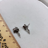 Flower Shape Earrings Mountings Classic Jewelry Parts Fittings