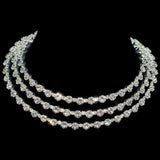 Rhinestone Collar Necklaces for Women Choker