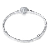 DIY Silver Snake Chain Bracelet 925 Fit European Charm Bracelet for Women