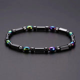 Hematite Stone Weight Loss Anklet Slimming Magnetic Beads Bracelet