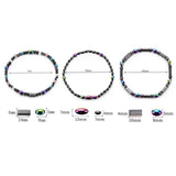 Hematite Stone Weight Loss Anklet Slimming Magnetic Beads Bracelet
