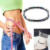 Hematite Stone Weight Loss Anklet Slimming Magnetic Beads Bracelet