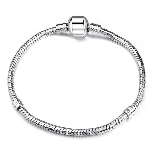 Snake Chain Pandora Bracelet for Women