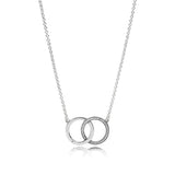 925 Sterling Silver CZ Necklace for Women DIY Chain Jewelry