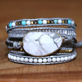 Boho Beads Leather Bracelet for Women