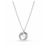 Hot Zircon Flowers Necklace Charm for Women Pendant Beads DIY Jewelry Gift