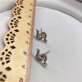 Earrings Mountings Classical Findings Settings Jewelry Parts Fittings for Pearls