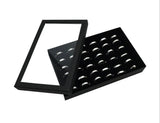 Transparent Jewelry Display Holder Box 36 Slots Organizer