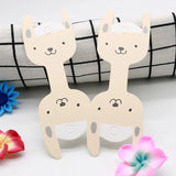 100pcs Rabbit Shape Jewelry Paper Cards 4x11.5cm Bracelet Rubber String Necklace