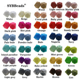 100pcs Mini Geometric Hexagon Silicone Beads - DIY Lot
