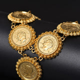 Muslim Allah Necklace Arabic Coin Necklace for Women