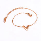 Geometric Multicolor Chain Bracelet for Women