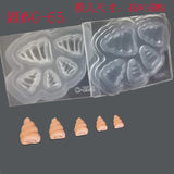 Clear Silicone Food Shape Mold Resin Jewelry Making