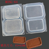Clear Silicone Food Shape Mold for Resin Jewelry Making