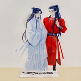 TGCF Hua Cheng Xie Lian Laser Figure Toy Desk Decor Anime Acrylic Model Plate