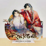 TGCF Hua Cheng Xie Lian Laser Figure Toy Desk Decor Anime Acrylic Model Plate