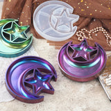 Silicone Mold Resin Star Moon Storage Box Craft DIY Mold