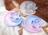 Silicone Mold Resin Star Moon Storage Box Craft DIY Mold